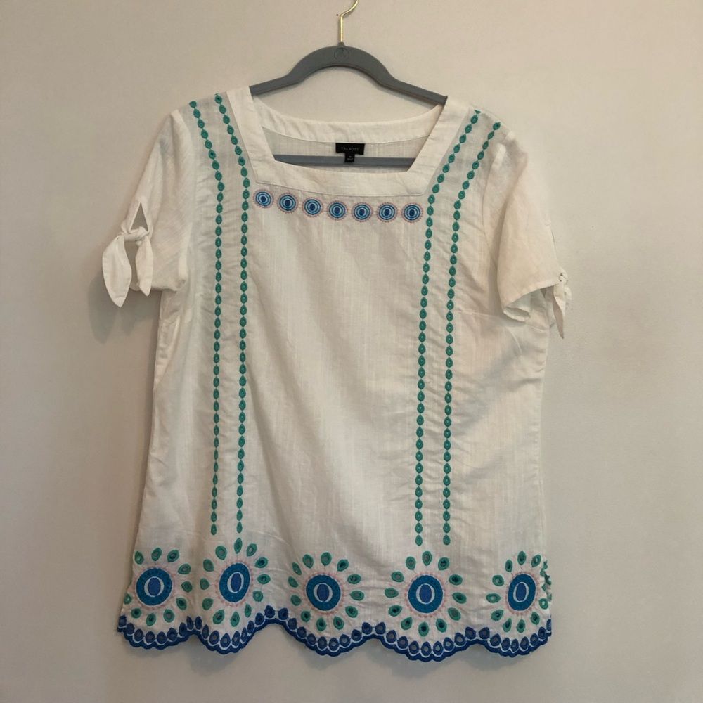 SS linen tunic Talbots